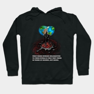 Planet Earth is a Broken Egg # 2 Hoodie